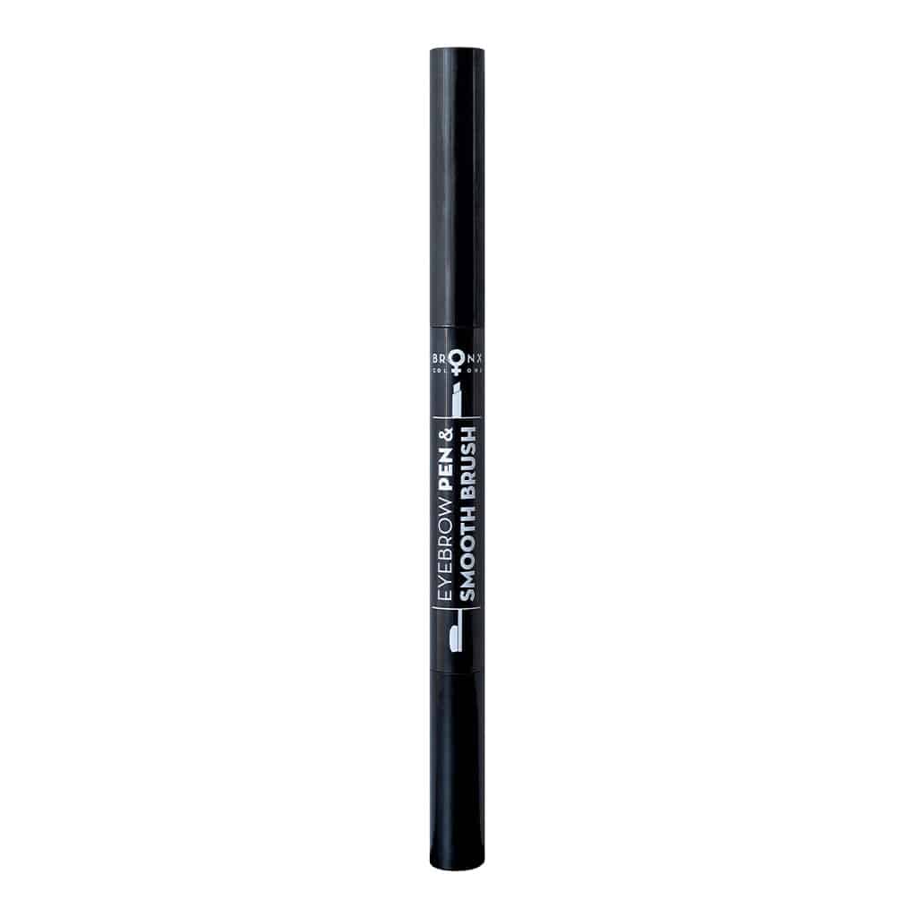 Bronx 2in1 Eyebrow Pen & Smooth Brush Black 1 Bronx 2in1 Eyebrow Pen & Smooth Brush Black