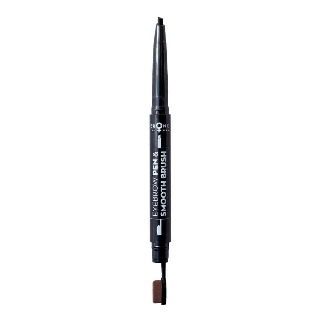 Bronx 2in1 Eyebrow Pen & Smooth Brush Black 2 Bronx 2in1 Eyebrow Pen & Smooth Brush Black