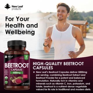 New Leaf Beetroot Capsules  180C