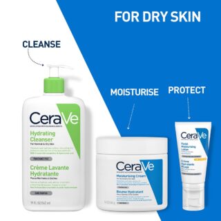 CeraVe Hydrating Cream-To-Foam Cleanser 236ml 8 CeraVe Hydrating Cream-To-Foam Cleanser 236ml