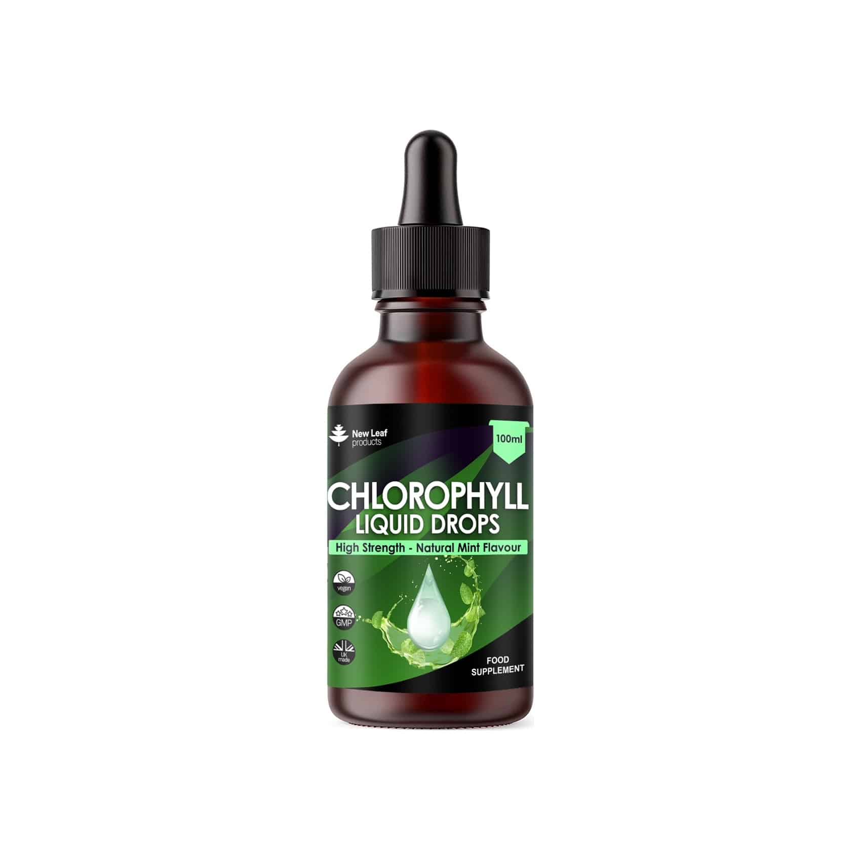 New Leaf Chlorophyll drops 100ml 1 New Leaf Chlorophyll drops 100ml