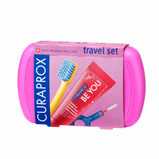 Curaprox Travel Set Pink