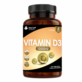 New Leaf D3 Tablets 180 T