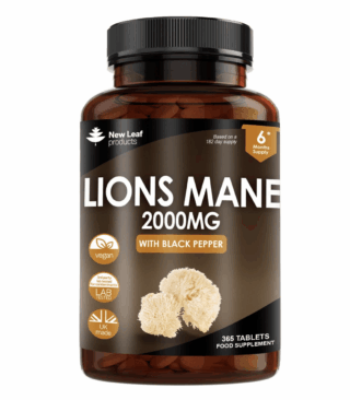 New Leaf Lions Mane Tablets (365 fill)