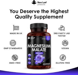 New Leaf Magnesium Malate 120C 4 New Leaf Magnesium Malate 120C