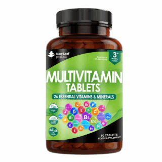 New Leaf Multivitamin Tablets - High strength 90 T