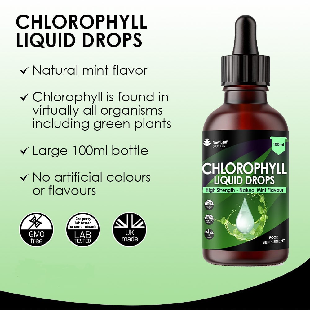 New Leaf Chlorophyll drops 100ml 2 New Leaf Chlorophyll drops 100ml