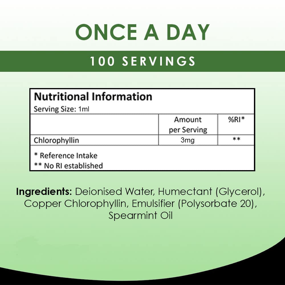 New Leaf Chlorophyll drops 100ml 3 New Leaf Chlorophyll drops 100ml