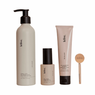 Lelive Nourishing | 3 Step Routine | Revitalise, Plump + Restore | Normal To Dry Skin
