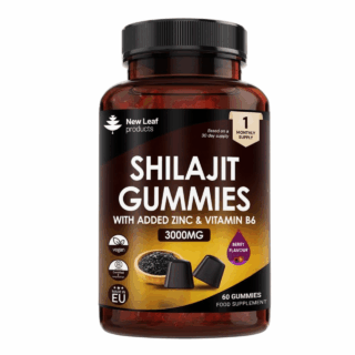 New Leaf Shilajit Gummy 60 Gummies