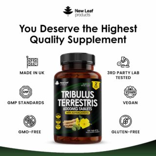 New Leaf Tribulus Terrestris 120 T 4 New Leaf Tribulus Terrestris 120 T