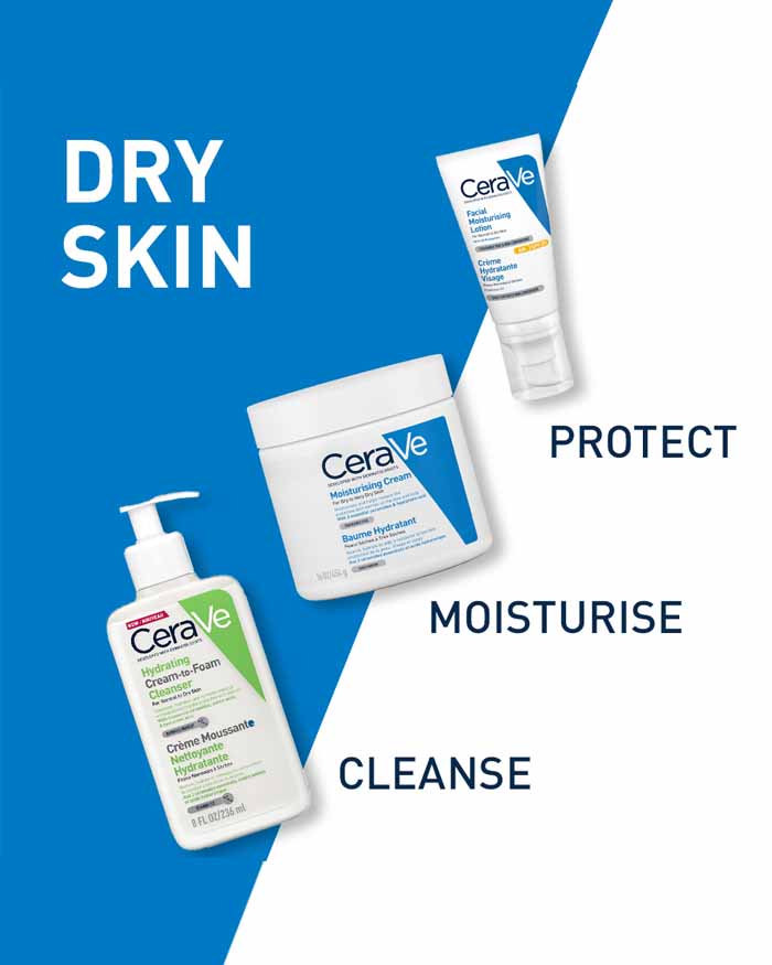 CeraVe Hydrating Cream-To-Foam Cleanser 236ml 2 CeraVe Hydrating Cream-To-Foam Cleanser 236ml