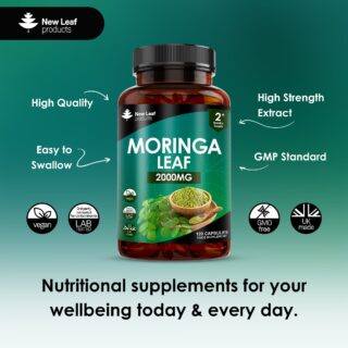 New Leaf Moringa Capsules 120s