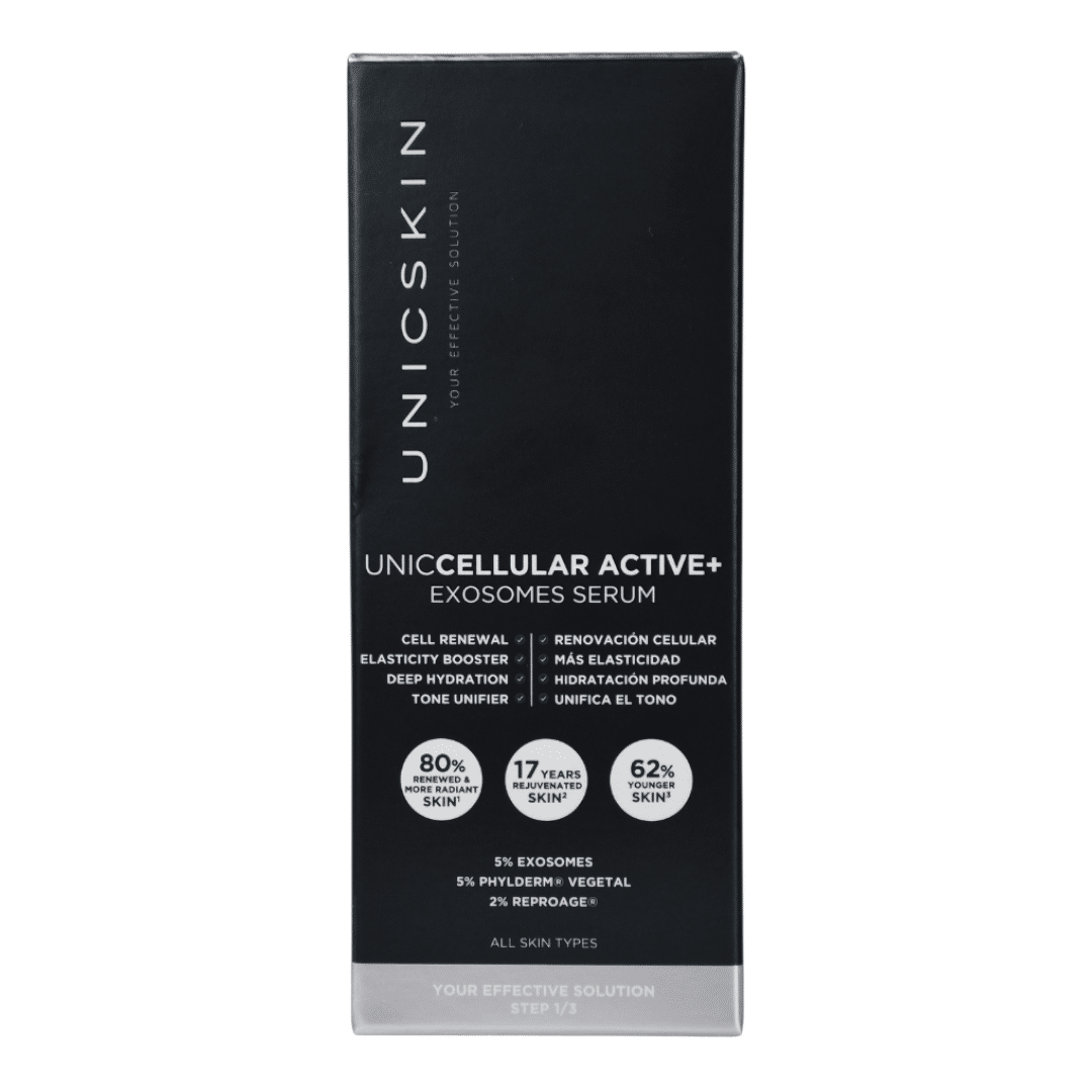 UNICSKIN Uniccellular Active+ Exosomes Serum 30ml 1 Unicskin Uniccellular Active+ Serum Con Exosomas 30ml