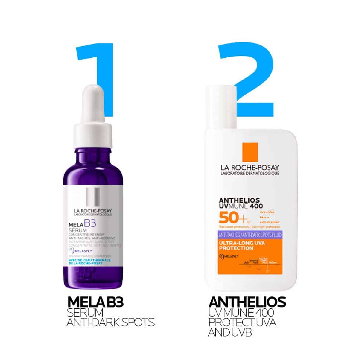 La Roche-Posay Anthelios UVMUNE Anti-Dark Spot Fluid Sunscreen SPF50+ 50ml 3 La Roche-Posay Anthelios UVMUNE Anti-Dark Spot Fluid Sunscreen SPF50+ 50ml