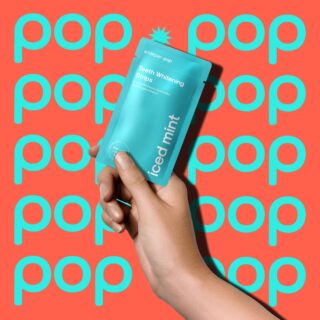 Curaprox Smilepen POP Whitening Strips Iced Mint