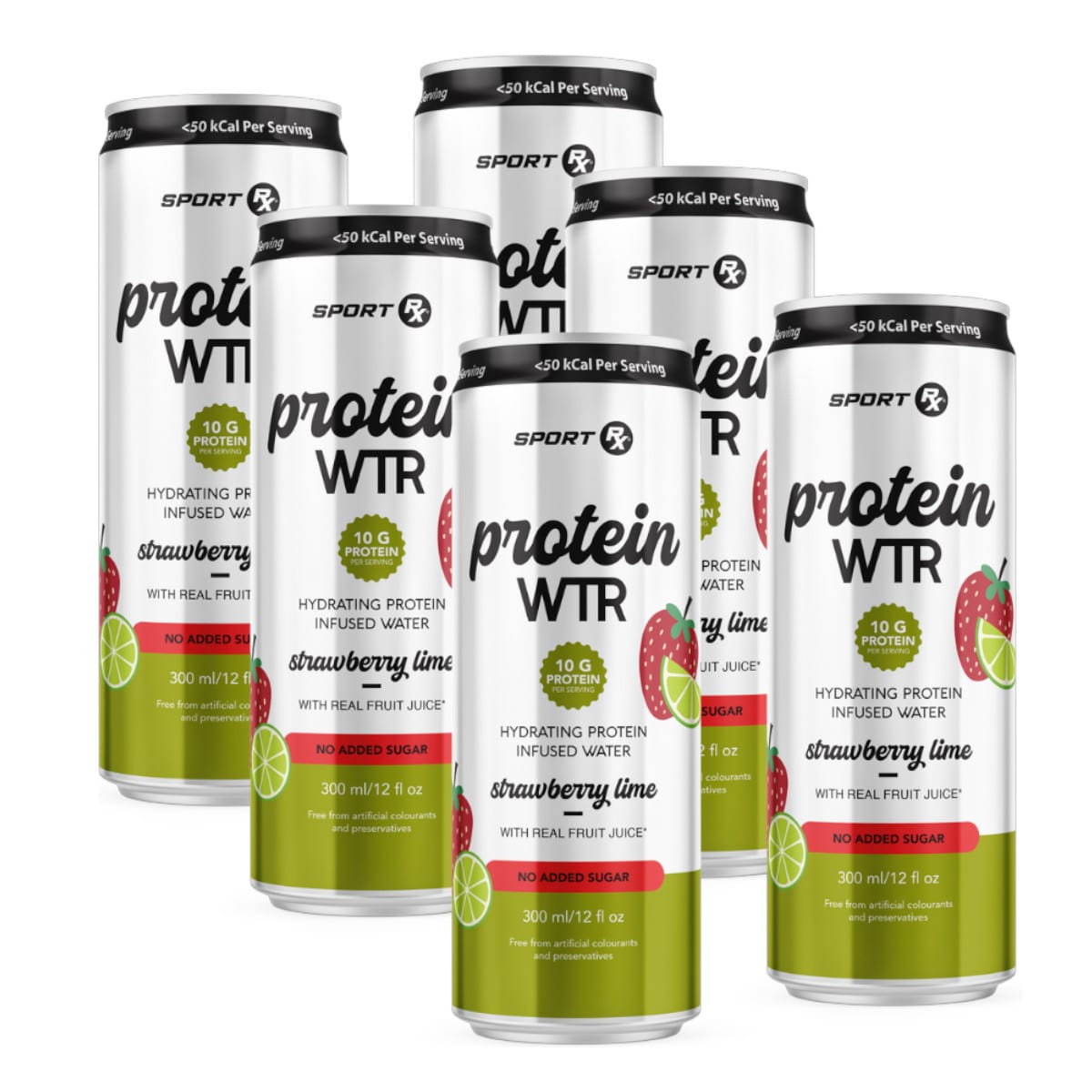 Sport RX Protein WTR Strawberry Lime 300ml 1 Sport RX Protein WTR Strawberry Lime 300ml