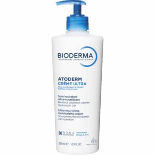 BIODERMA Atoderm Cream Ultra Moisturising Cream for Dry Sensitive Skin 500ml