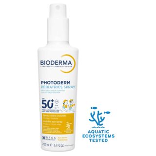 BIODERMA Photoderm Pediatrics Spray SPF50+ Sunscreen for Kids 200ml
