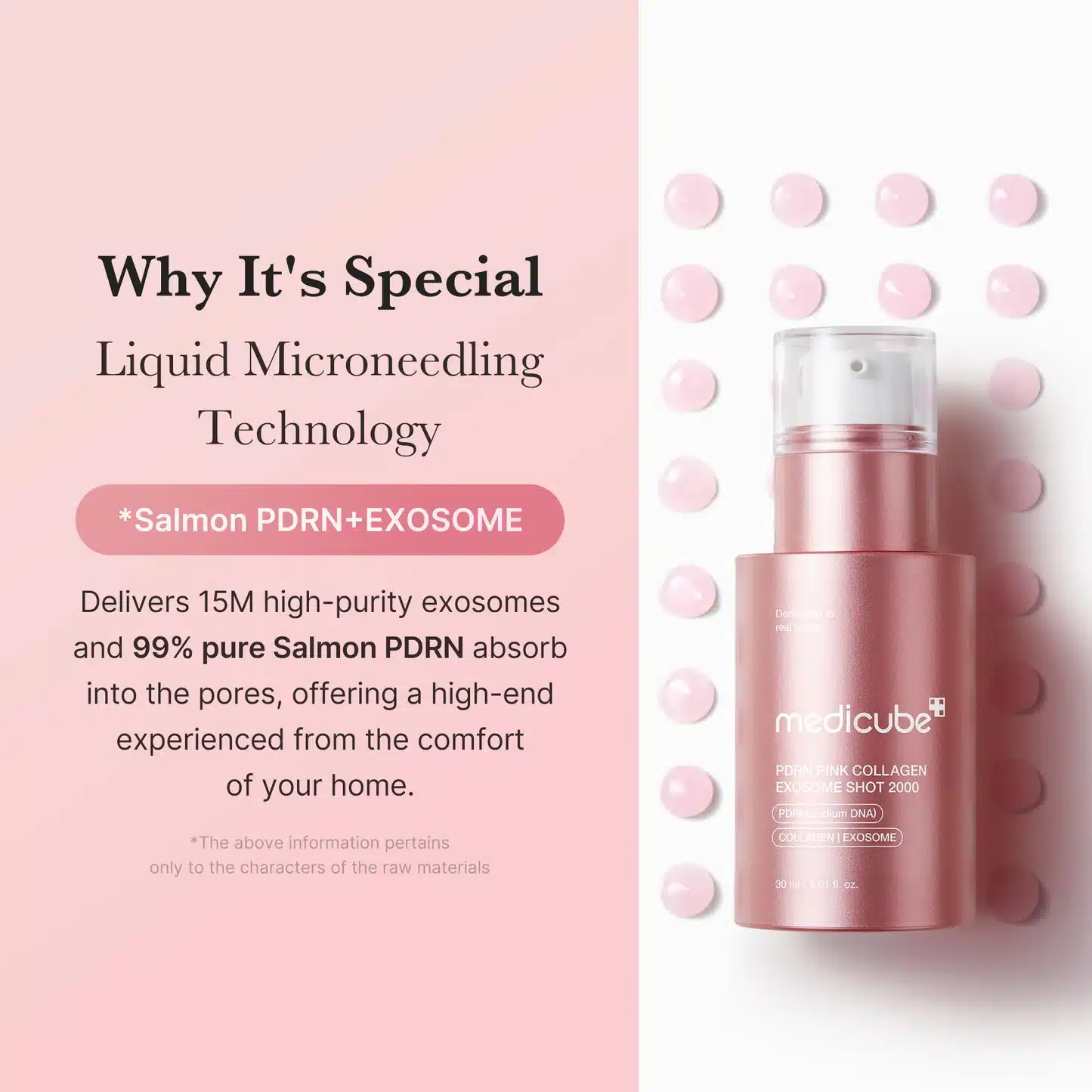 MEDICUBE Pdrn Pink Exosome Shot Serum 7500 30ml | Cosmetology.co.za