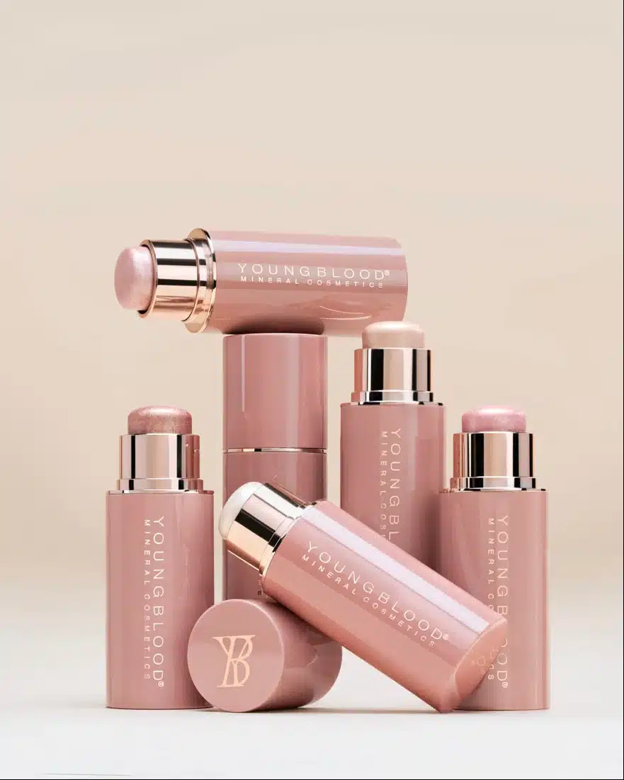 Youngblood Mineral Cosmetics Pro Glow Creme Highlighter Stick - Golden Hour 2 Youngblood Mineral Cosmetics Pro Glow Creme Highlighter Stick - Golden Hour