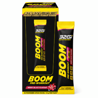 32Gi Sports Nutrition Boom preworkout sticks sachest