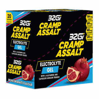 32gi Cramp Assalt Pomegranate 10g Gels 20's