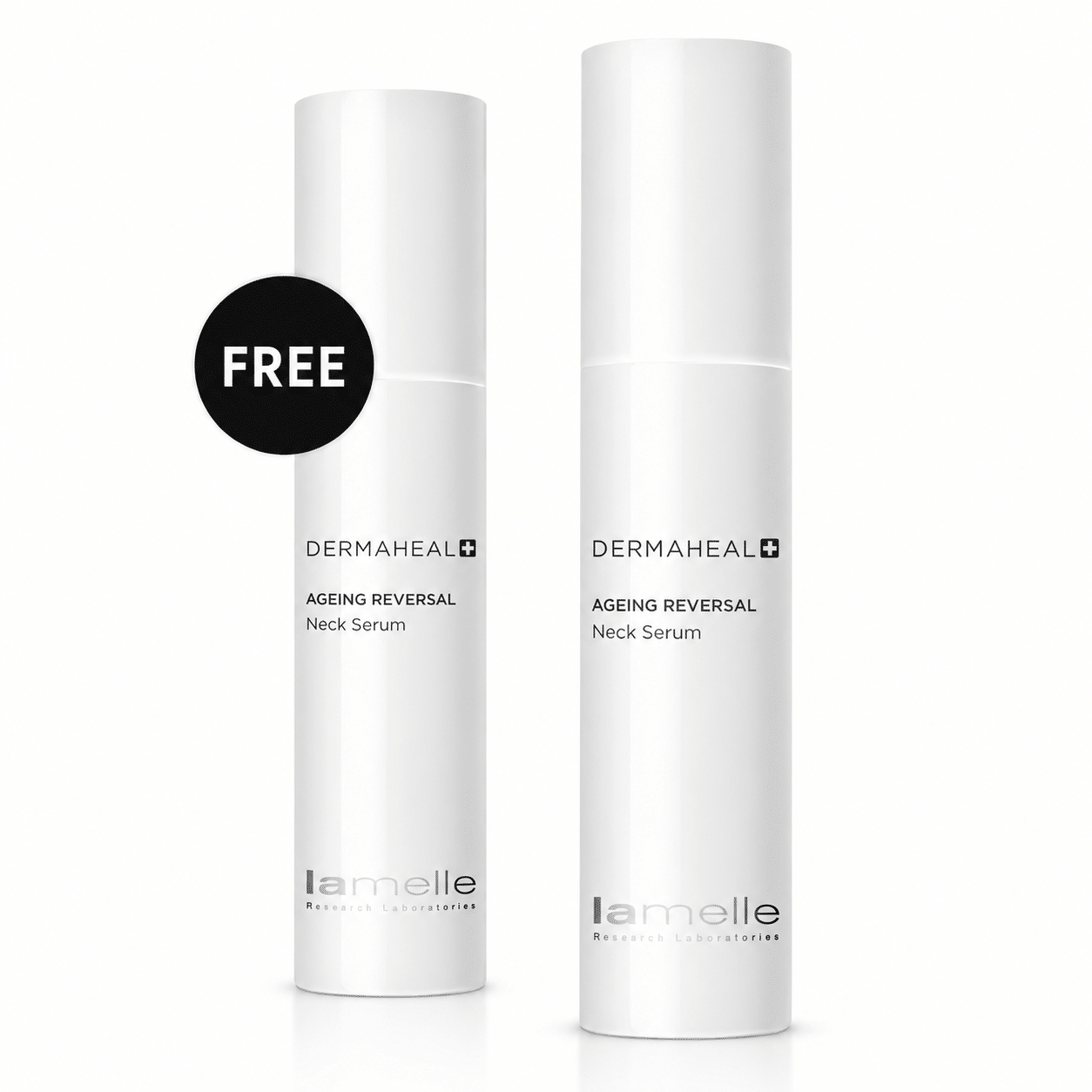 Lamelle Dermaheal - Ageing neck reversal serum + Free Dermaheal - Ageing neck reversal serum 1 Lamelle FREE Lamelle Dermaheal - Ageing neck reversal serum 30ml x 2