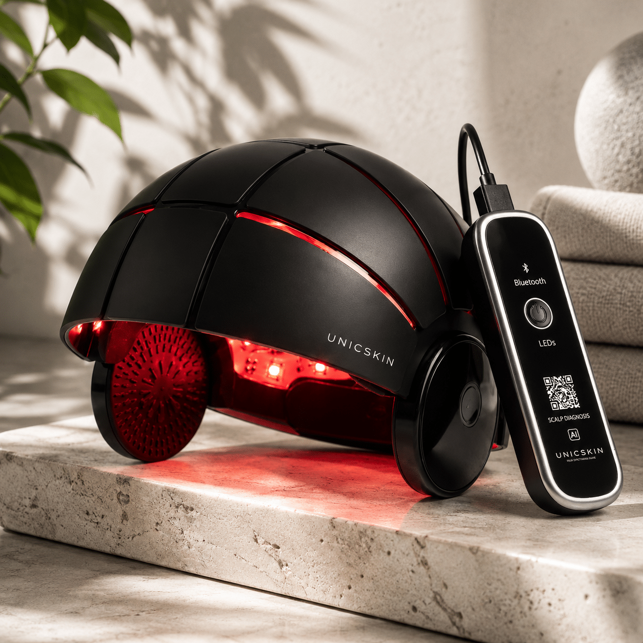 Unicskin Unic LED Helmet 5.0 Omega (Luz Roja + Nir) 2 Unicskin Unic LED Helmet 5.0 Omega (Luz Roja + Nir)