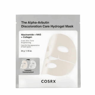 COSRX The Alpha-Arbutin Discoloration Care Hydrogel Mask Sheet Mask