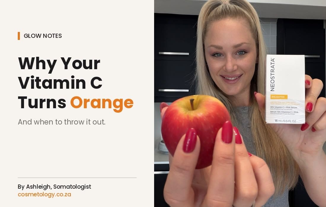 Why Your Vitamin C Serum Turns Orange Glow Notes